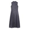 2026 Womens Polka Dot Sleeveless Dress A-line Slim Fit Elegant Fashion Long XS S M L