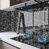Декоративные водонепроницаемые влагостойкие маслостойкие самоклеящиеся обои наклейка на стену из керамической плитки 40см мраморная столешница