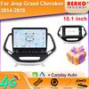 Android для Jeep Grand Cherokee 2014-2018 Автомобильное радио Carplay Навигация GPS Стерео Авто Экран Bluetooth Мультимедийный Плеер