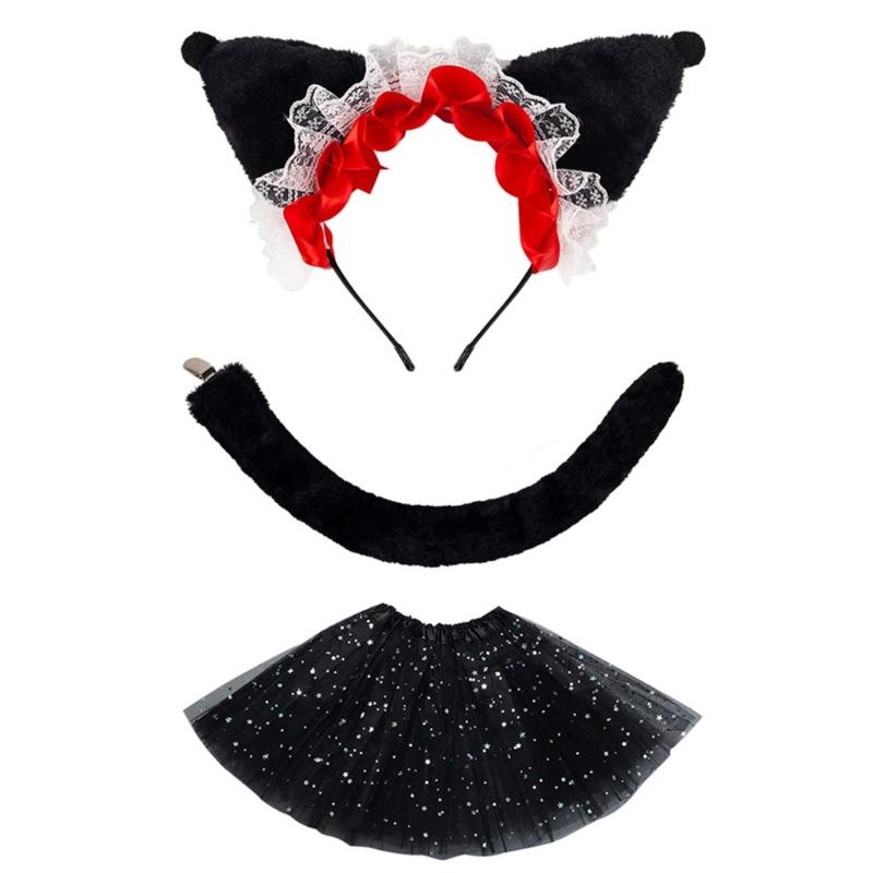 Cartoon Cats Plush Headband Soft And Comfortable Hair Accessories For Children Teens And Cartoon Loving Adults