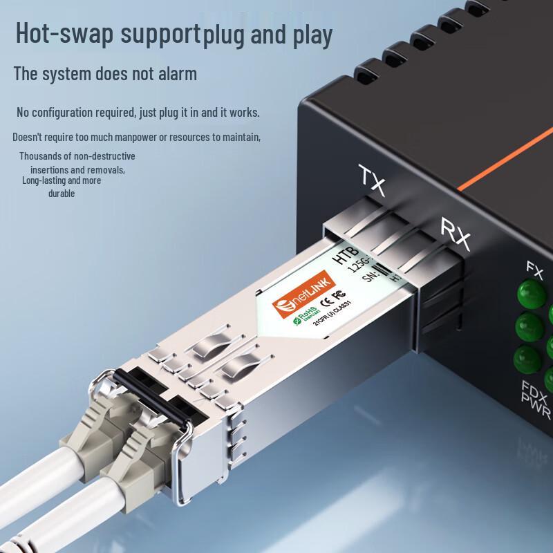 netLINK Gigabit SFP Multimode Fiber Optic Module