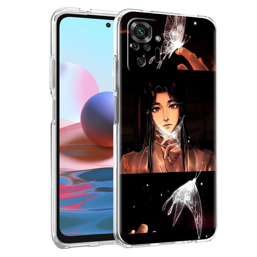 Чехол в стиле «Благословение небожителя» для Xiaomi Redmi Note 12 4G 11 10 Pro 5G 10C 10S 9S 9 9T 8T 9C 9A 8 8A 7 K50 K40