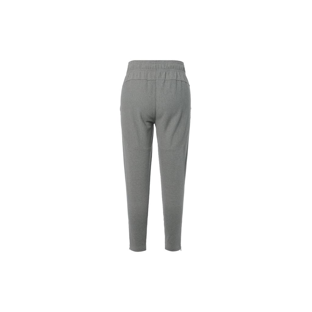 Under Armour Брюки женские трикотажные флисовые с оттоманкой, однотонные, на шнуровке, серые 1379778-294