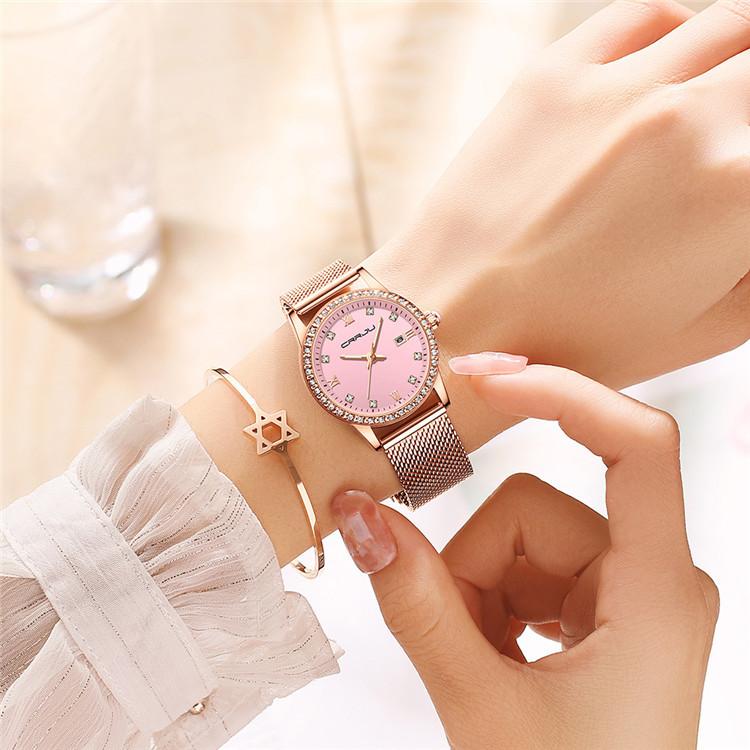 CRRJU-2186 Женские часы Женские модные часы Простые кварцевые часы