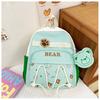 Cute Cartoon Kids Backpack With Arched Shoulder Straps For Comfortable Carry