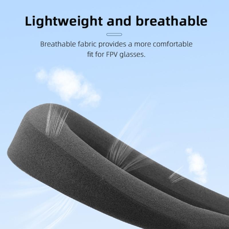 Enjoy Extended Flight Meetings with this FPVs V2 Goggles Foam Eye Cover Sponge Eye Pad Reduce Pressure Stay Comfortable