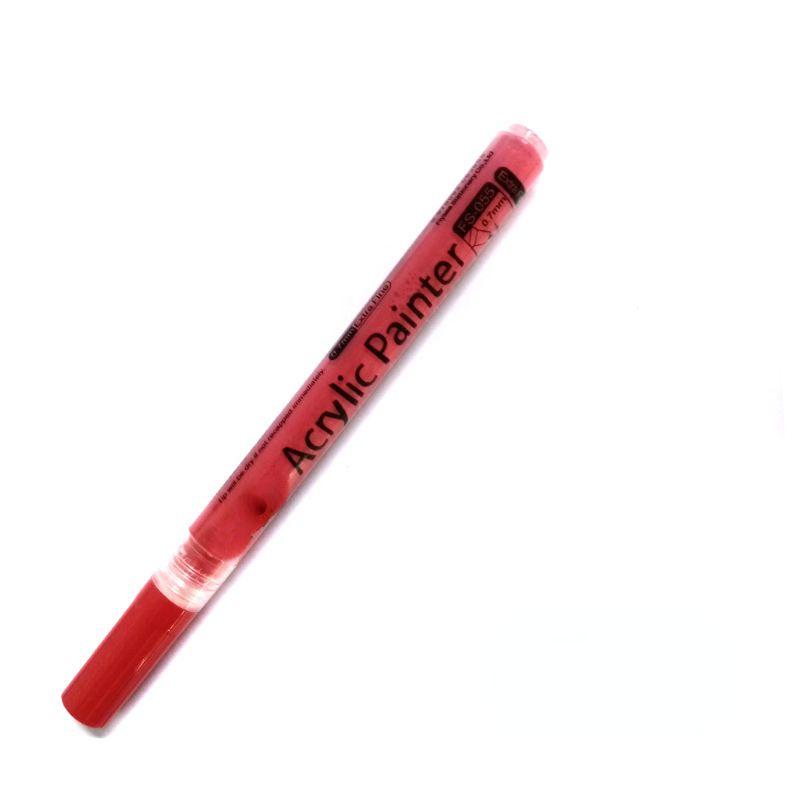 Набор акриловых маркеров - 0,7 мм Водостойкие чернила на основе жидкости для искусства и ремесел на различных поверхностях