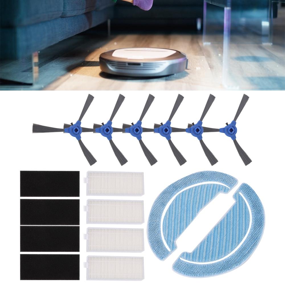 Комплект сменных фильтров для боковой щетки и швабры, подходит для подметального робота Conga