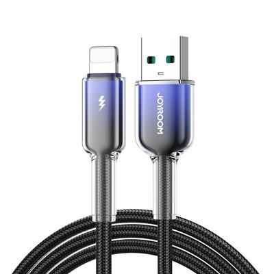 Кабель USB-A Lightning Joyroom S-A42 3A 1.2M Черный