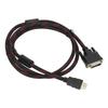 Кабель HD Multimedia Interface на DVI Кабель DVI 24+1 на HD Multimedia Interface для Raspberry Pi 1,4 м 4,6 фута