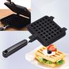 Waffle Maker Breakfast Belgian Coated Steel Stay-cool Handle