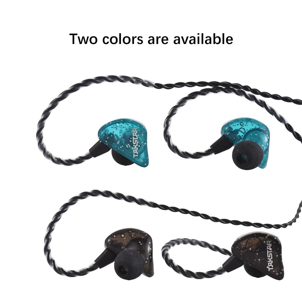 Наушники-вкладыши для мониторинга, динамические стереонаушники для мобильных телефонов, звуковых карт, планшетов