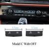 Upgraded Air Conditioner Heater Climate Fan Wind Volume Control AC Button Cover For BMW 5GT 5 6 7 Series F10 F11 F01 F02 F06 F12