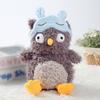 Owl Plush Pillow with Detachable Eye Masque Cute Owl Stuffed Animal Soft And Cuddly Owl Doll for Kids Home Decor Birthday Gifts