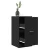 VidaXL Apothecary Cabinet Black 40x41x77.5 Cm Engineered Wood, Apothecary Chest, Apothecary Furniture, Chest with 855188