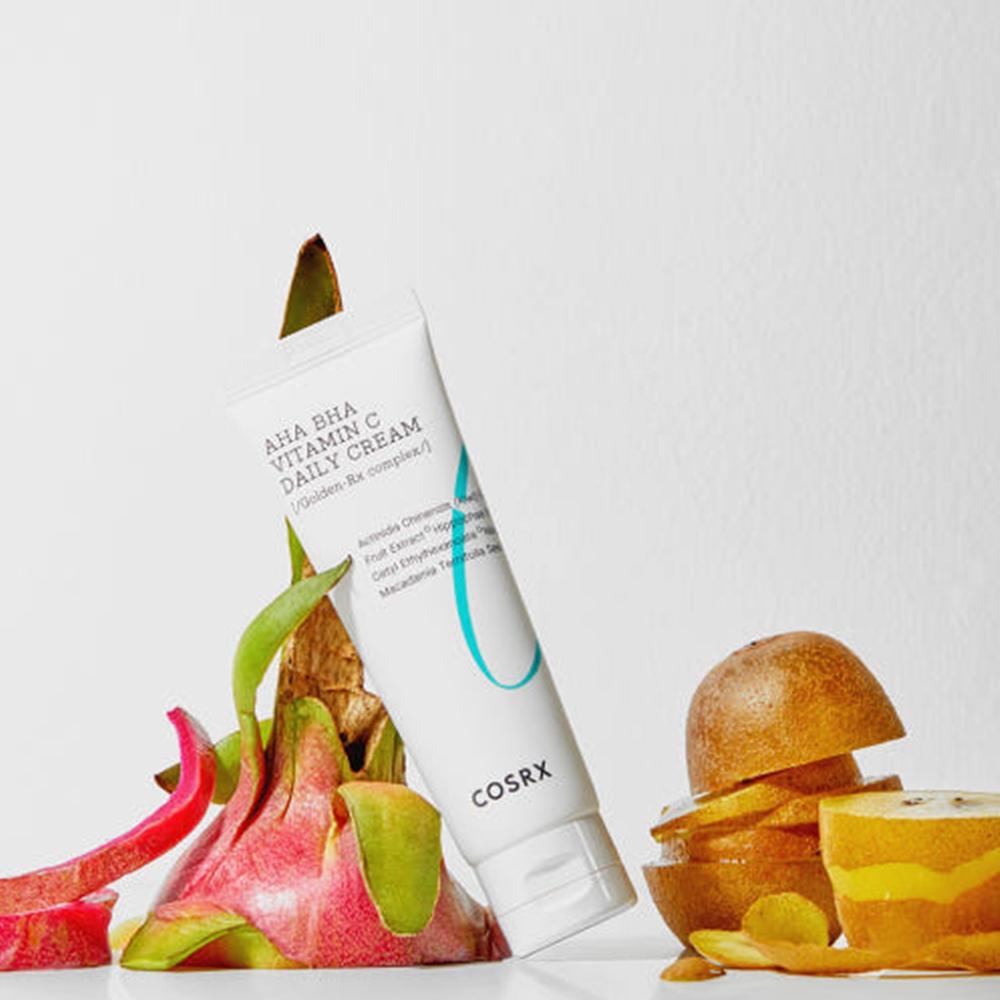 COSRX Ежедневный крем Refresh с AHA, BHA и витамином C, 50 мл