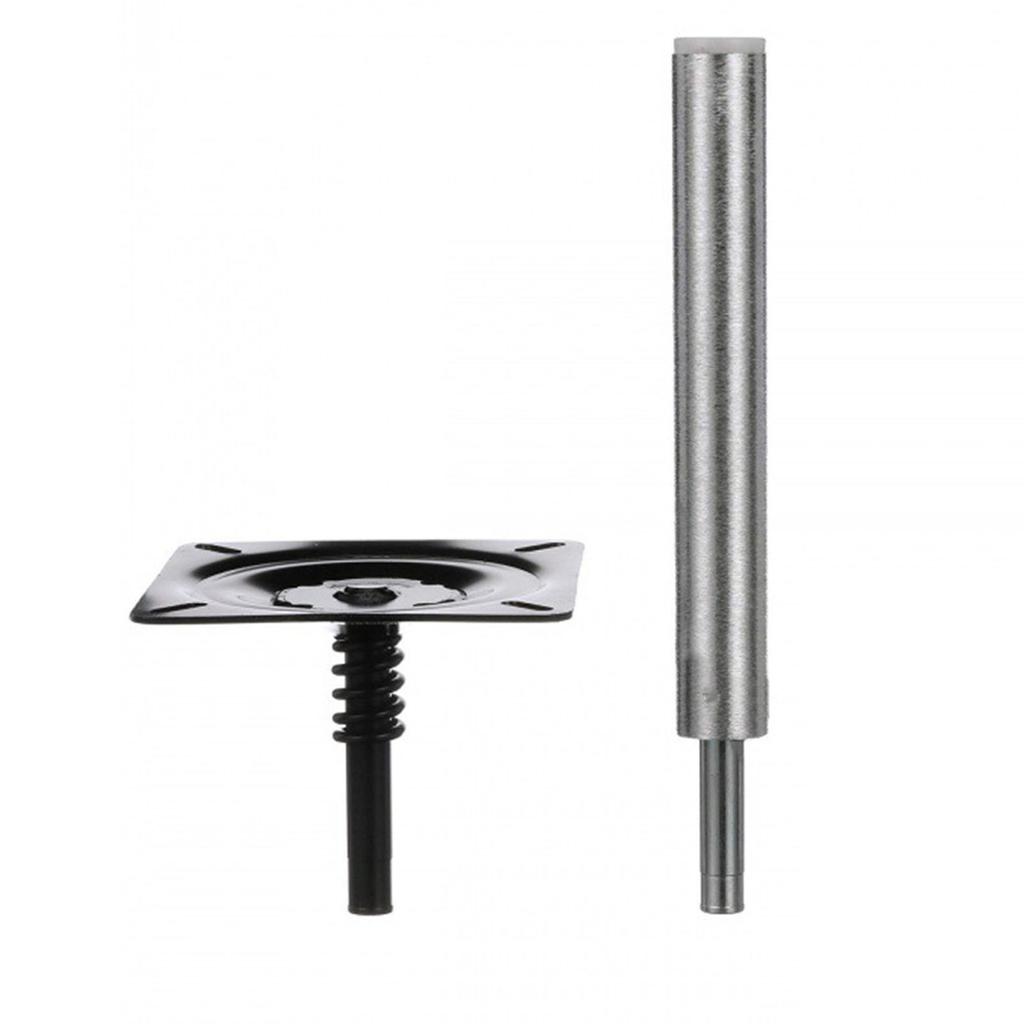 Boat Seat Mount Kit 3/4 Inch Lock In Pin Post Base Plate and Seat Mount with Spring for Most Boats