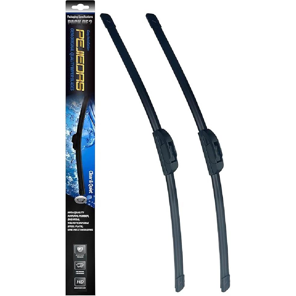 OEM Quality Front Wiper Blades, Replacement For 1995-2004 Toyota Tacoma/ 1984-2002 Toyota 4Runner, OE Original Style (17 Inch + 17 Inch Front Wiper