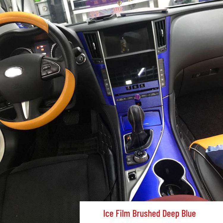 Infiniti Q50L Interior Modification Stickers for Center Console & Gear Shift