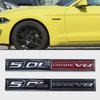 Car 3D Metal 5.0L COYOTE V8 Nameplate Trunk Body Badge Emblem Decals Sticker For Ford F150 F250 FX4 Mustang GT Shelby 5.0