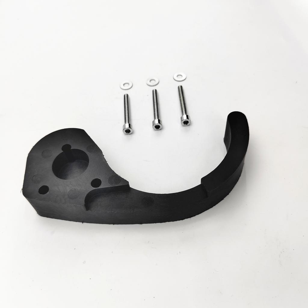 Engine Chain Guard Protector (Black ABS) For Yamaha Banshee 350 YFZ350 1987-2006