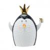 Metal Penguin with Crown - 20cm