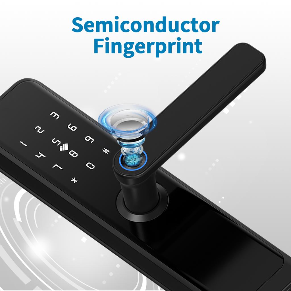 Умный цифровой электронный дверной замок TTlock приложение разблокировка полуавтоматический умный замок замок с отпечатком пальца домашний замок квартиры