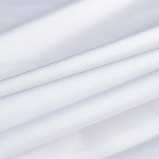 Waterproof Fitted Sheet King Mattress Protector Cover Solid Color Breathable Fabric Easy