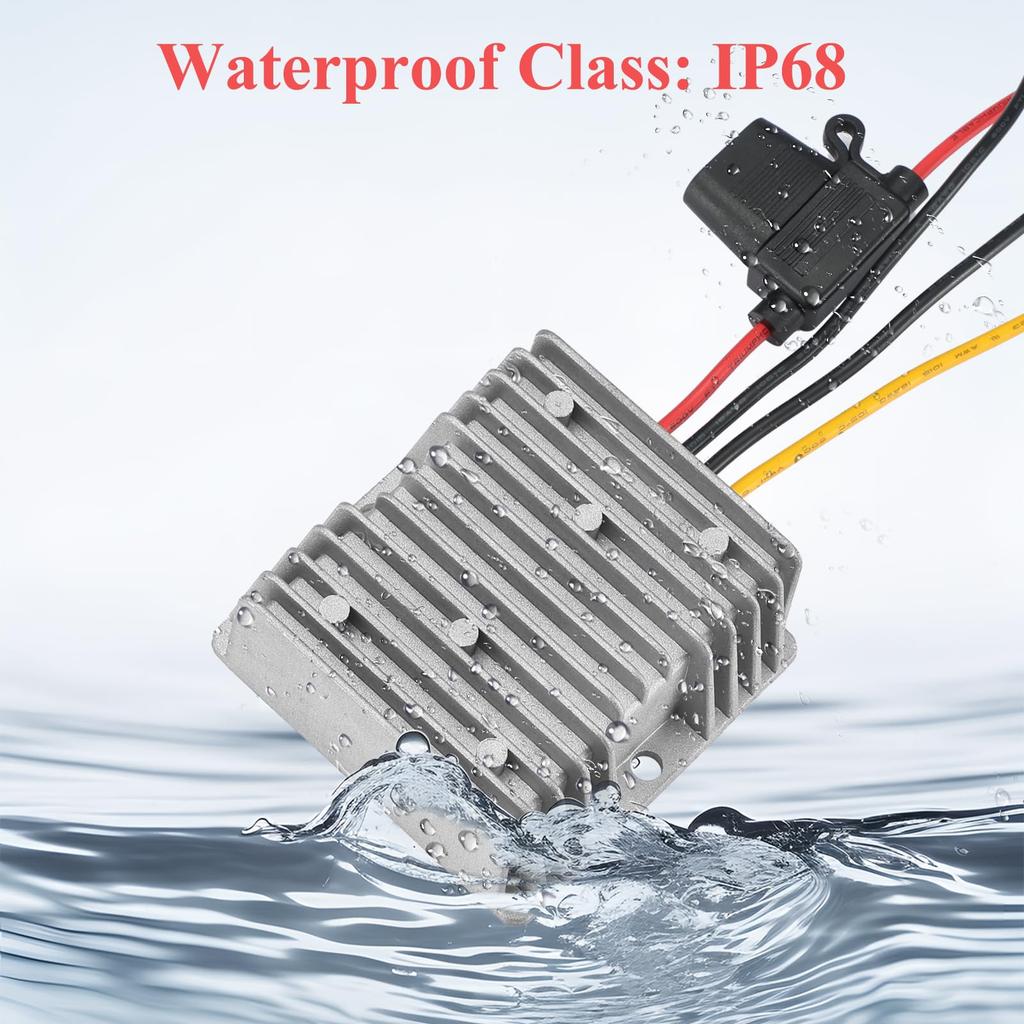 YBBOTT 15A 360W до 24В Повышающий источник питания для электрического светодиодного грузовика DC/DC 10-22В Преобразователь, DC/DC Преобразователь, Автомобили, Транспортные средства, Освещение, Кровати, Инструменты и т.д.