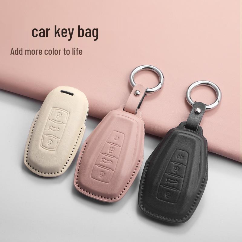 Чехол для ключей Geely для Binyue, Boyue, Emgrand GL, Binrui, Borui, Xingrui, Xingyue - Женский дизайн