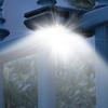 Солнечный уличный светильник Беспроводной Водонепроницаемый IP65 Подвесной Настенное крепление Зажим 8-12 часов Автоматическое включение/выключение Всепогодный Декор для патио, сада, палатки