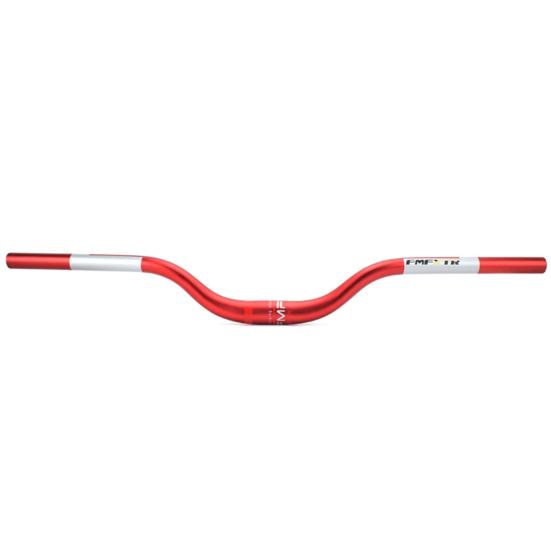 Tough Bike Riser Bar Wear Resistant Aluminium Alloy Radial Curve Design Handlebar for Cycling