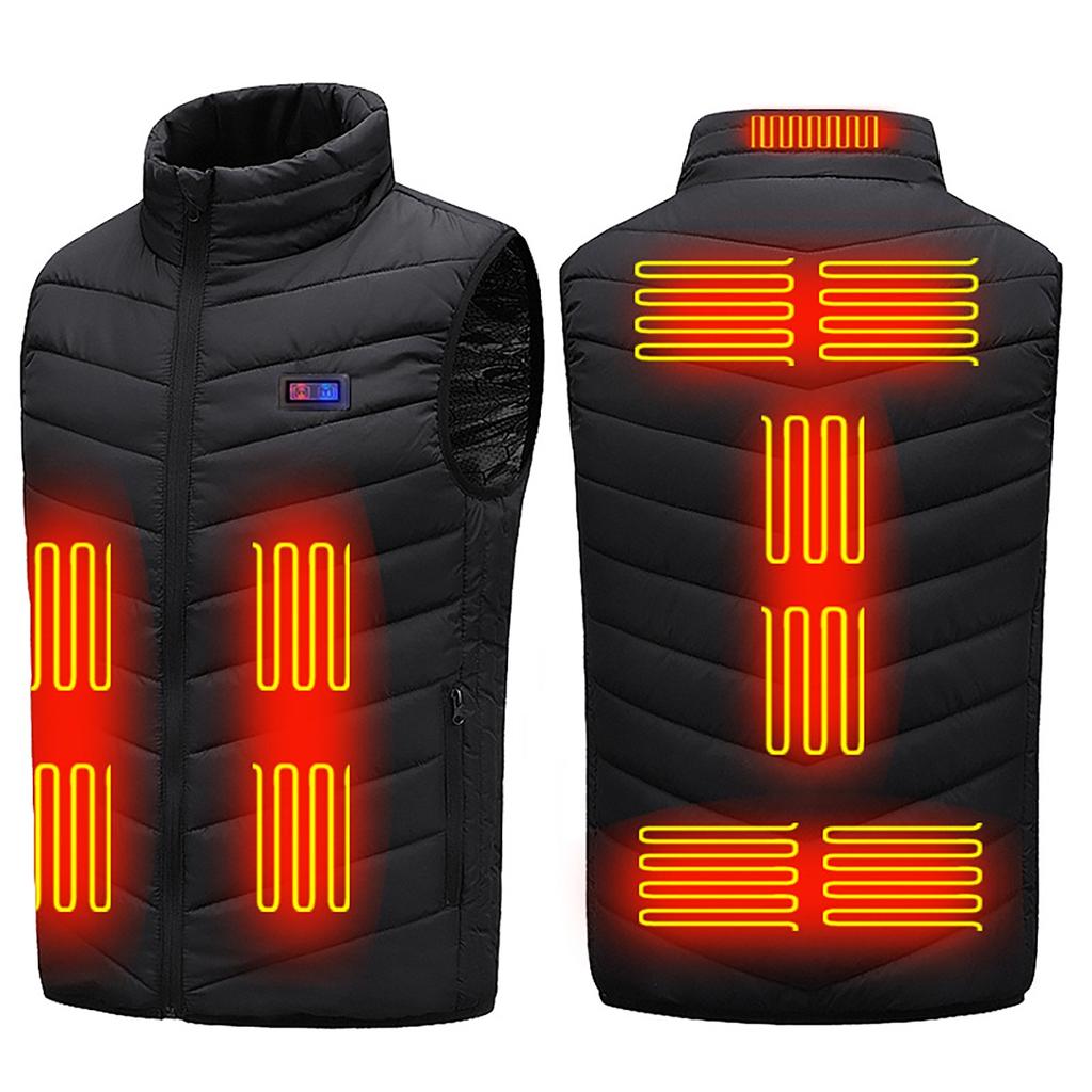 Недавно модернизированный жилет Control11Heating с постоянной температурой, интеллектуальное электрическое отопление, пальто