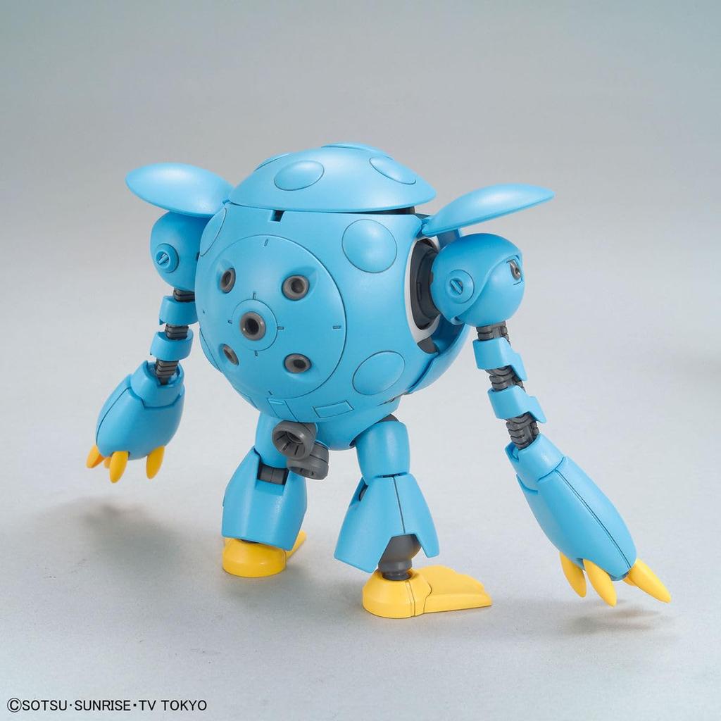 Пластиковая модель BANDAI SPIRITS HGBD Gundam Build Divers Momokapur в масштабе 1/144 с цветовой кодировкой