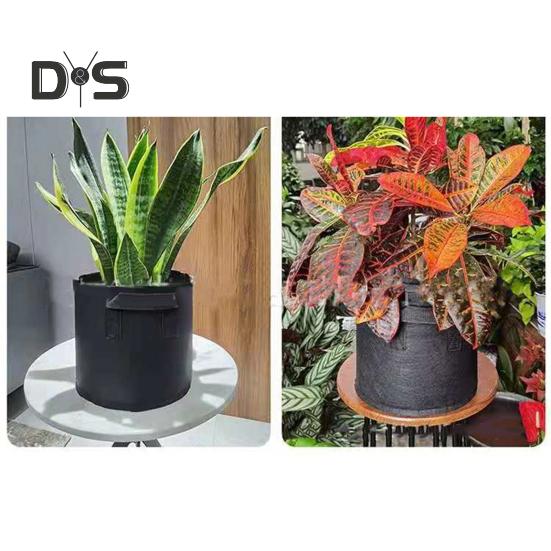 Тканевые мешки для выращивания растений Утолщенные войлочные мешки для выращивания растений с ручками Воздухопроницаемые мешки для посадки Горшки для выращивания цветов Помидоры Огурцы