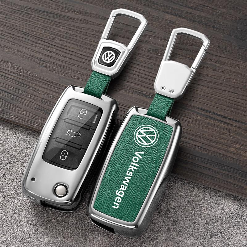 Чехол-брелок для ключа автомобиля VOLKSWAGEN VW для VW Volkswagen Polo Tiguan Passat B5 B6 B7 Golf 4 5 6 MK6 Jetta Beetle Eos Scirocco Up T