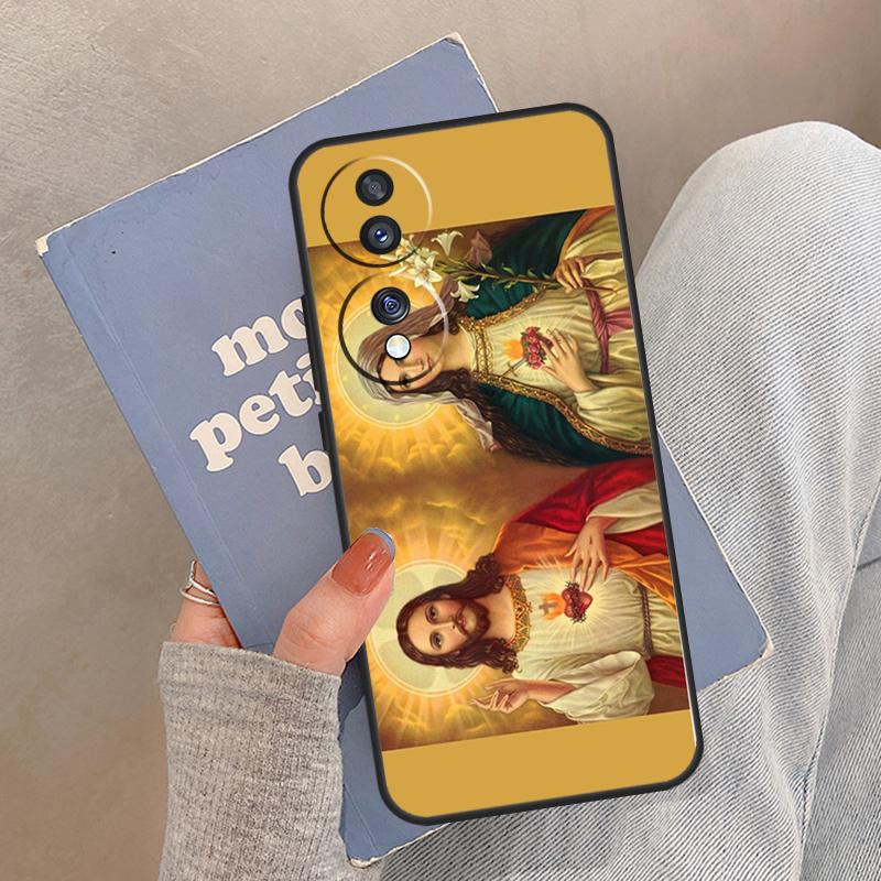 Христианский Чехол с Девой Марией Для Honor Magic 8 7 6 5 Pro Чехол Для Honor 400 200 X9c X9b X9a X8a X8b 50 70 90 Lite