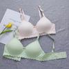 Girls Bras Development Period Underwear Cotton No Steel Ring Bra Gathered Small Chest Thin Girls Bras