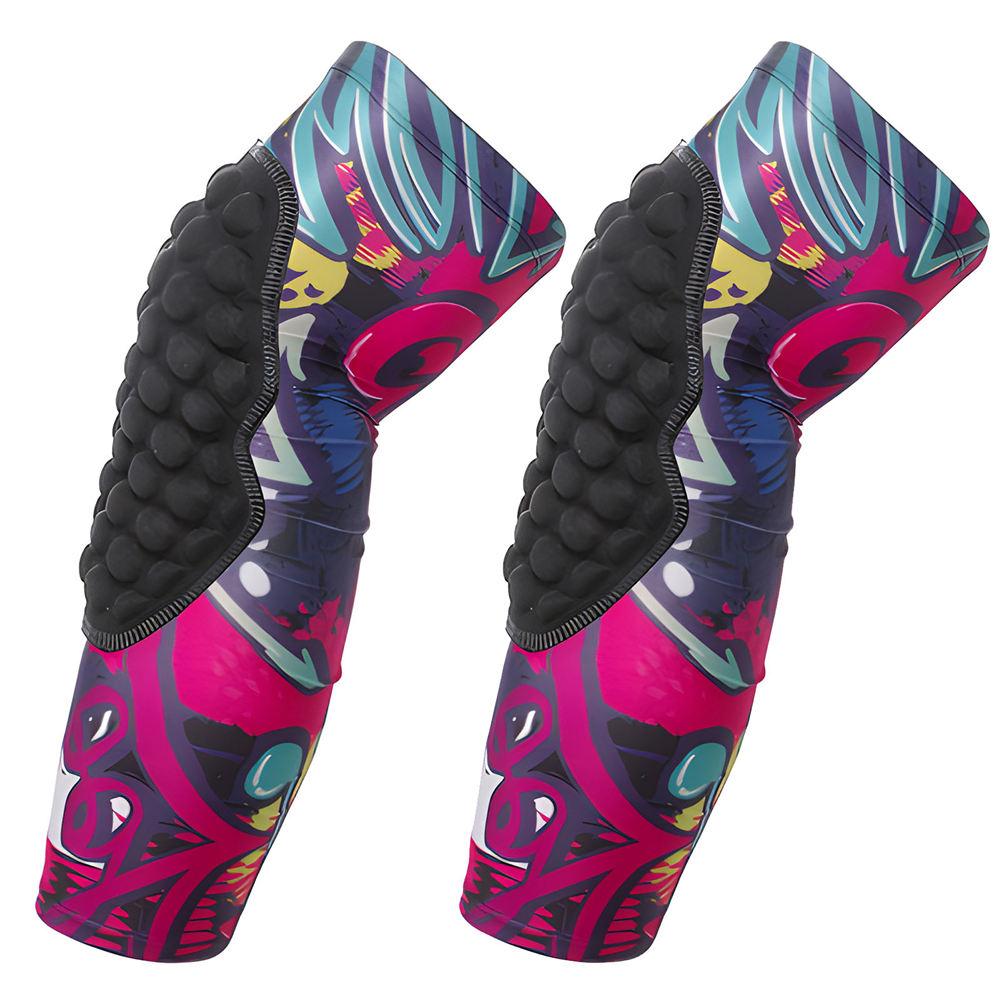 1 пара 3-12 лет дети наколенники компрессионные рукава для ног спортивная защитная экипировка поддержка для футбола баскетбола