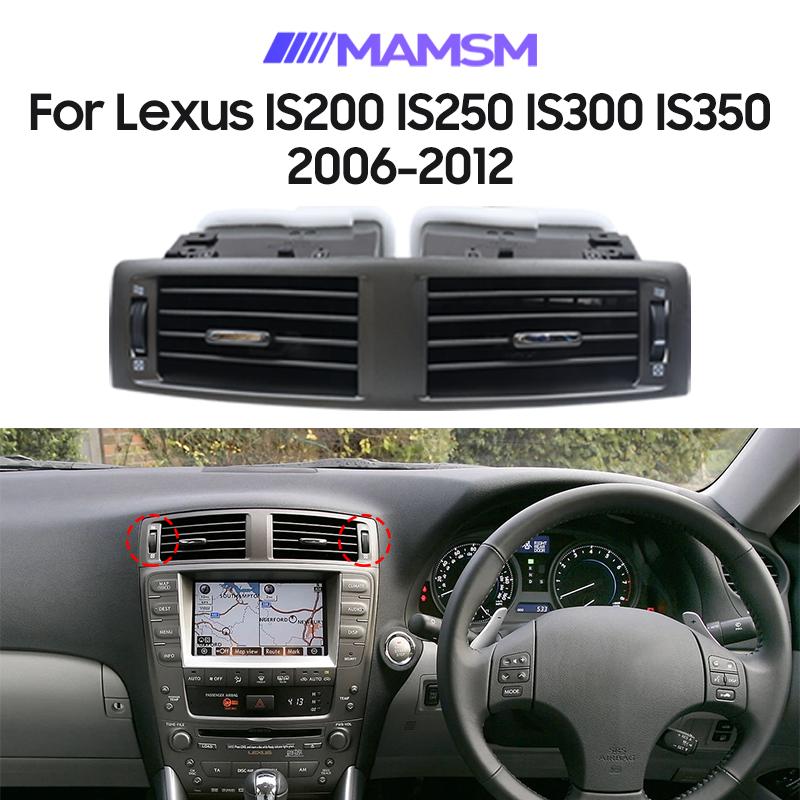 For Toyota Lexus IS200 IS250 IS300 IS350 2006-2012 Air Conditioner Vent Grille Dash Center Middle AC Air Outlet Replacement Part