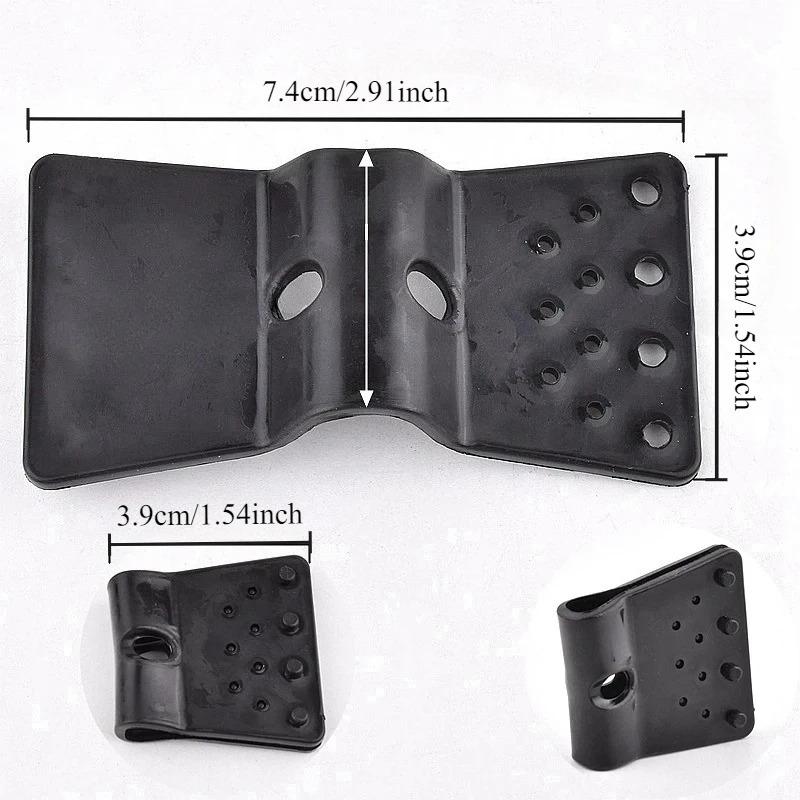 50/30/10 шт. Черные зажимы-клипсы для сетки-тента типа "бабочка", ветрозащитные крючки для сетки, зажим для крепления сельскохозяйственной затеняющей пленки, зажимы для подвешивания палаток на открытом воздухе