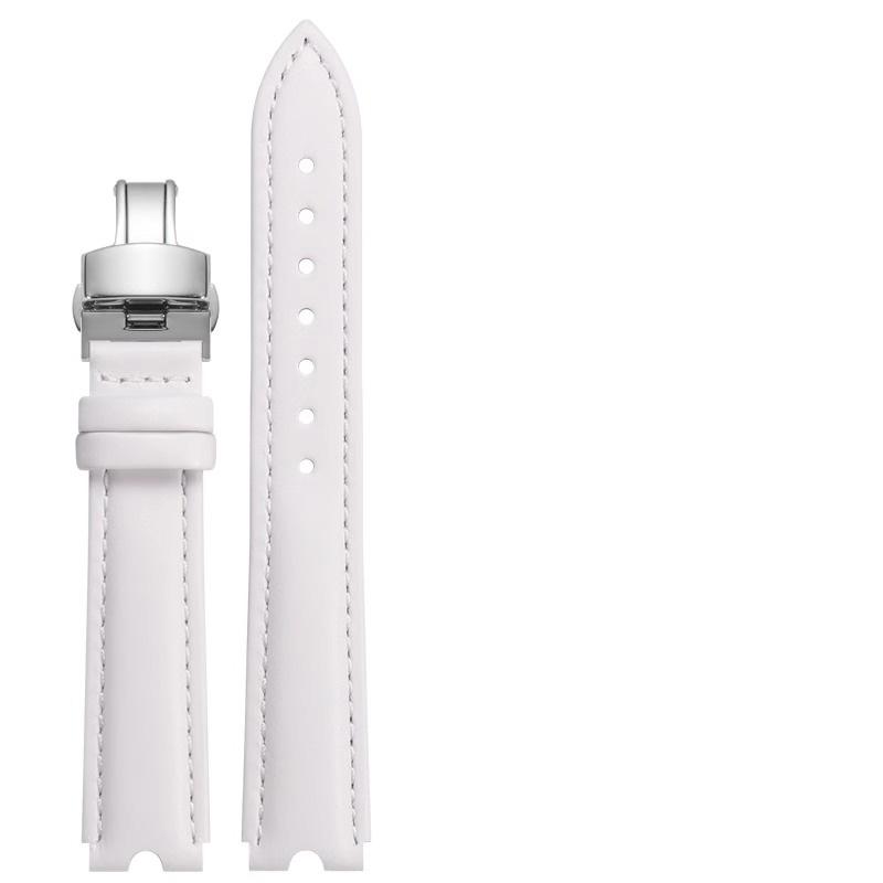 Подходит для ремешка часов Versace PALAZZO Medusa VECQ00218 518 318 С вырезом Натуральная кожа Ремешок для часов Женский 18 мм