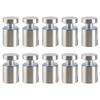 10PCS Advertising Nail Stainless Steel Iron Rustproof Wall Mounted Standoff Screw for Gallery