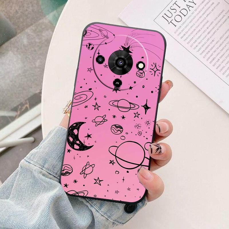 For ZTE Blade A76 5G Z2469N Phone Case astronaut Silicone Camera Protection Back Cover For ZTE Blade A76 A 76 BladeA76 5G Coque