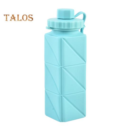 Складная силиконовая бутылка для воды 610 мл, герметичная складная бутылка для воды для путешествий, кемпинга, походов, спорта на открытом воздухе, без BPA, портативная многоразовая чашка для воды