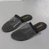Fashion Baotou Summer Fashion Wear Korean Version of Simple Non-slip Lazy Sandals Hollow Breathable Mesh Women's Slippers Women Shoes