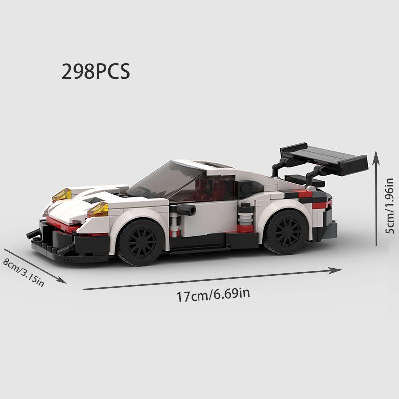 MOC Скоростной Спортивный F1 Городской Гоночный Автомобиль AE86 Строительные Блоки Кирпичное Транспортное Средство Суперкар Форсаж1 MK4 Supra Детские Игрушки Мальчик