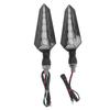 1 пара DC12V мотоцикл 2-сторонний указатель поворота универсальный IPX6 водонепроницаемый светодиодный индикатор для
