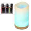 Многофункциональный аромадиффузор 130 мл, увлажнитель воздуха с туманом, установка расслабляющего таймера и мягкий ночник для дома/работы