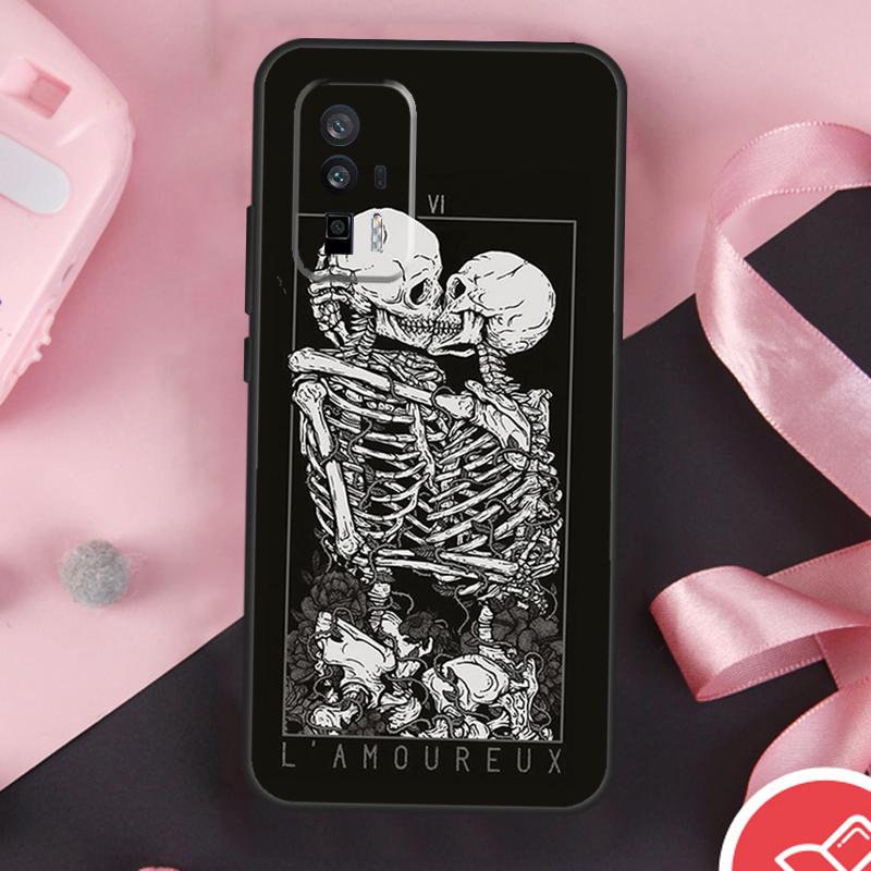 Aesthetics Skeleton Case For Xiaomi 13 14 Ultra 11T 12T 13T Pro 12 Lite POCO X6 Pro F5 M6 X5 X3 F3 M5s F6 Cover